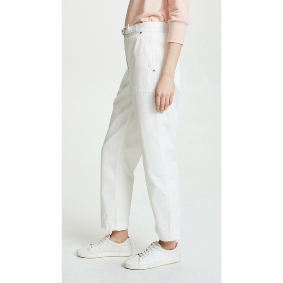 RAG & BONE Vintage White Utility Field Jeans - Picture 4 of 11